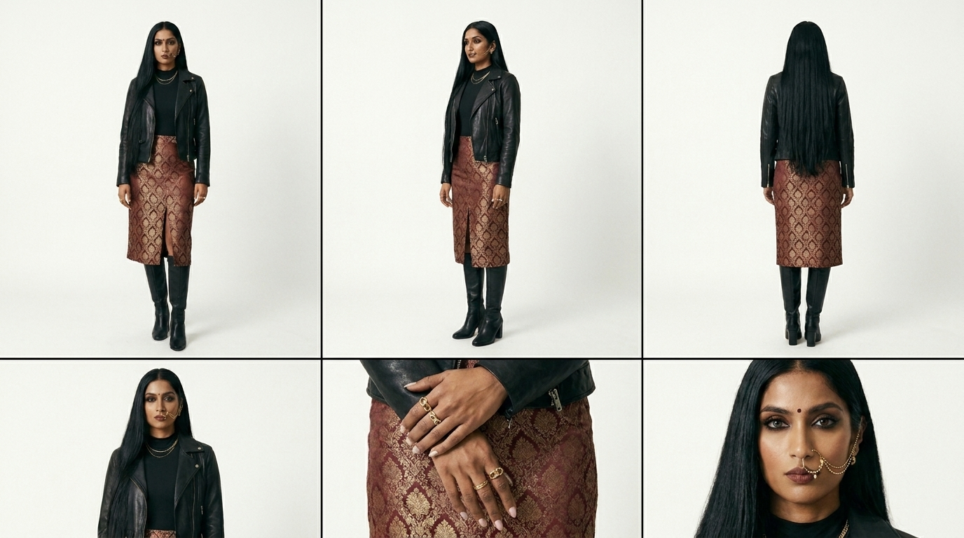 Roshni 6-panel sheet